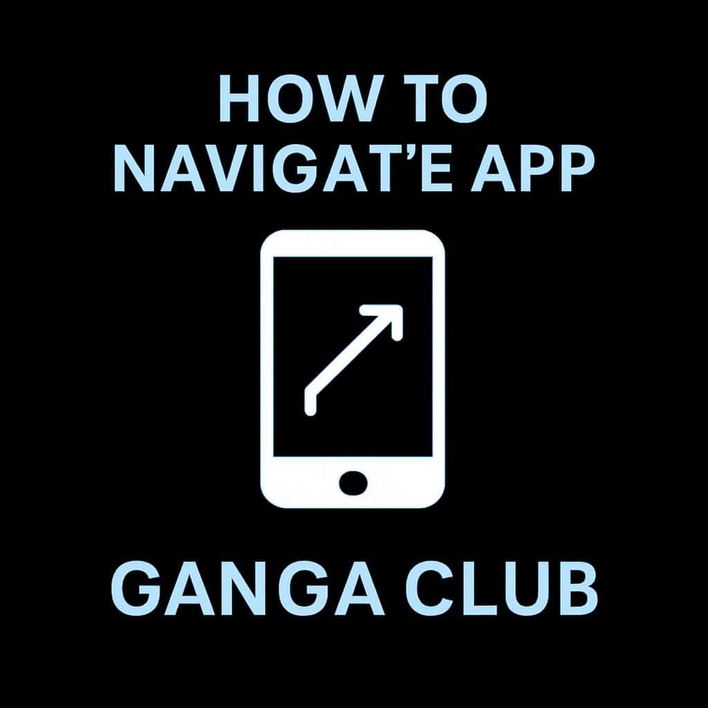 An icon symbolizing guidance within the Ganga Club App.